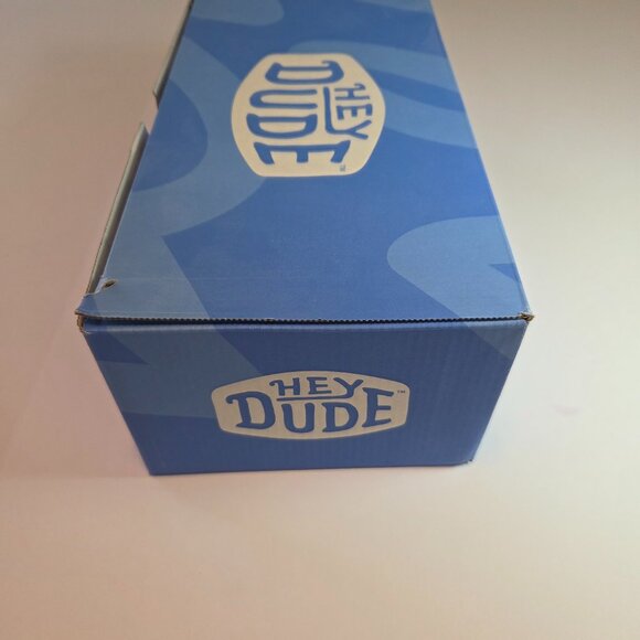 NWT -- Hey Dude Wendy Blend Linen Casual Shoes, Iron/Light Grey Blend, Size 8 - Picture 13 of 14